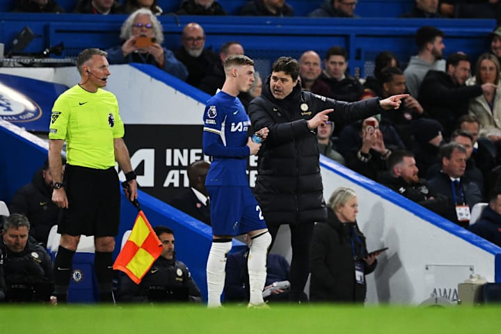 Mauricio Pochettino và Cole Palmer