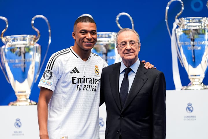 Kylian Mbappé, Florentino Perez
