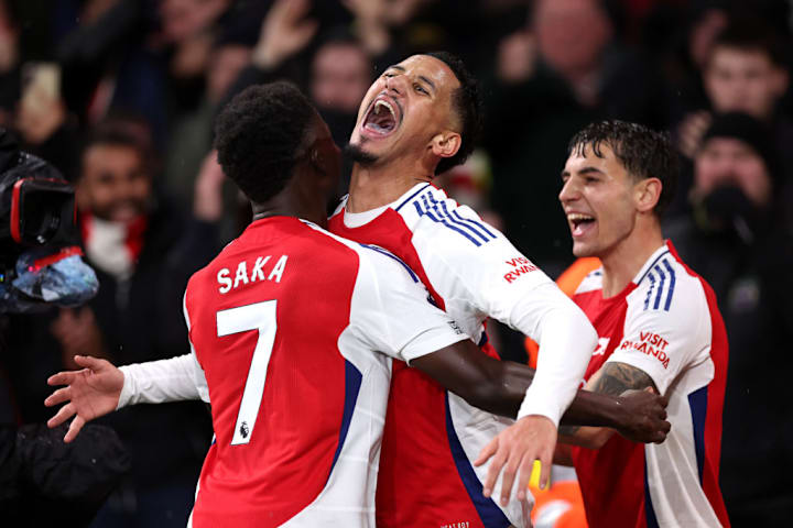 William Saliba, Ukayo Saka, Jakub Kiwior