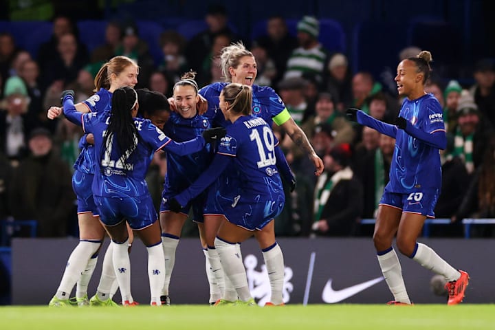 Lucy Bronze, Sjoeke Nusken, Oriane Jean-Francois, Millie Bright