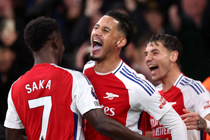 William Saliba, Ukayo Saka, Jakub Kiwior