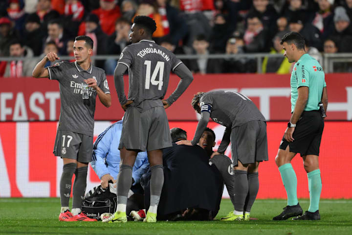Jude Bellingham, Lucas Vazquez, Aurelien Tchouameni