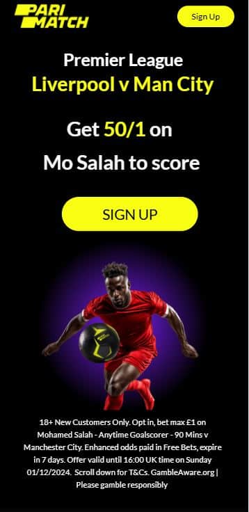 Ưu đãi trận đấu giữa Liverpool vs Man City Salah