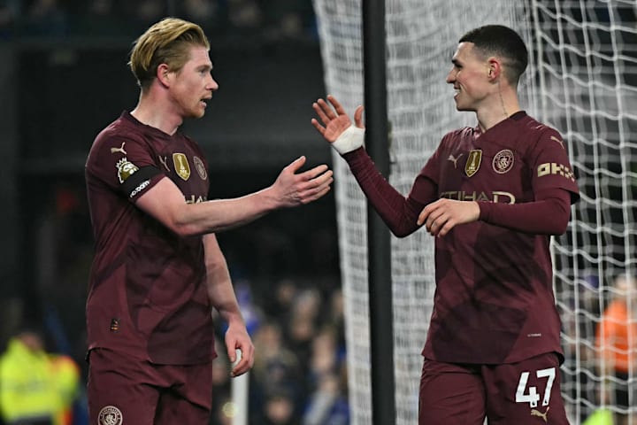 Kevin De Bruyne và PhilFoden