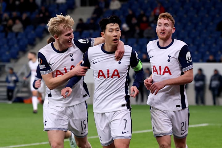 Son Heung Min, Dejan Kulusevski, Lucas Bergvall