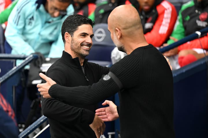 Mikel Arteta, Josep Guardiola