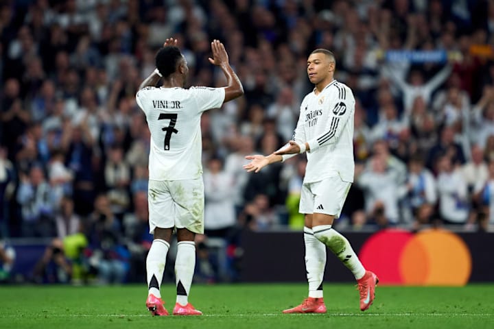 Junior Vinicius, Kylian Mbappe