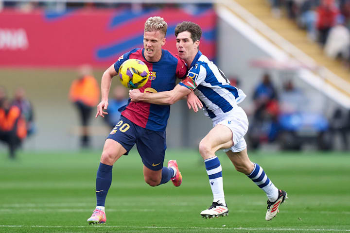 Dani Olmo, Aritz Elustondo