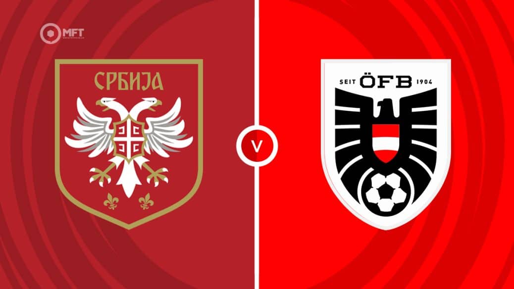 Serbia v Áo
